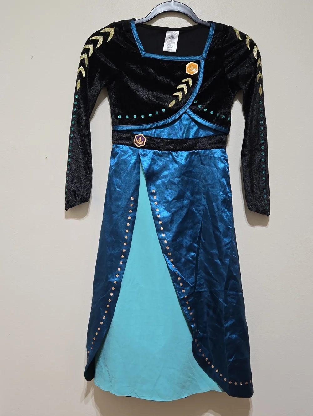 Disney Store Frozen 2 Anna Coronation Princess Cape Dress